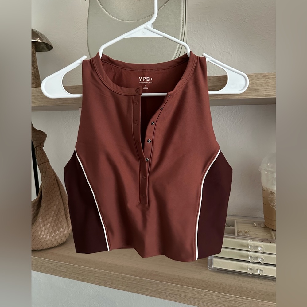 Abercrombie YPB Henley slim tank